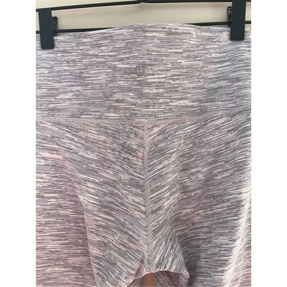 Lululemon Wunder Under Hi-Rise 7/8 Tight 25" 6 Wee Are From Space Ice Grey Alpin - Picture 4 of 5